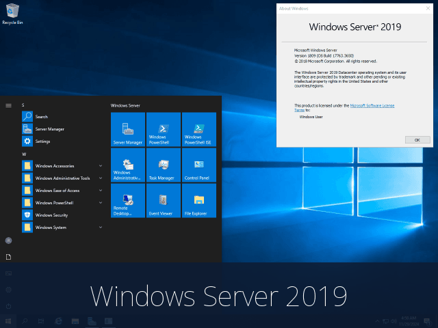 Windows Server 2019