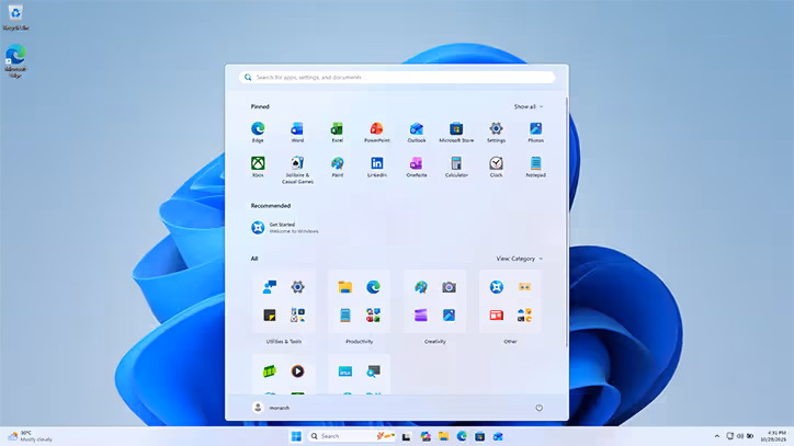 تصویر خانواده محصول Windows 11