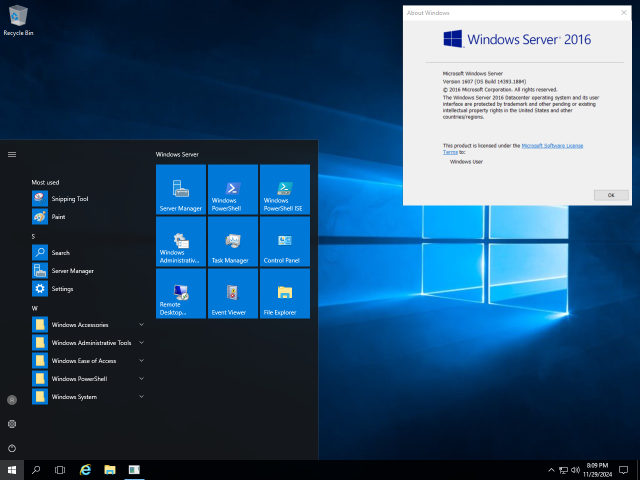 Windows Server 2016